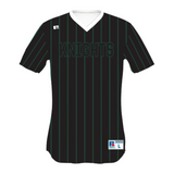 Russell Youth Freestyle Sublimated V-Neck Performance Mesh Bseball Jersey Team Baseball Jerseys