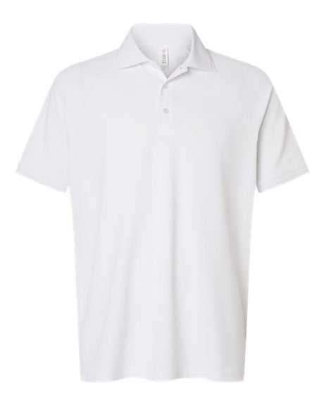 Team 365 Men's Topspin Stretch Grid Textured Polo-1