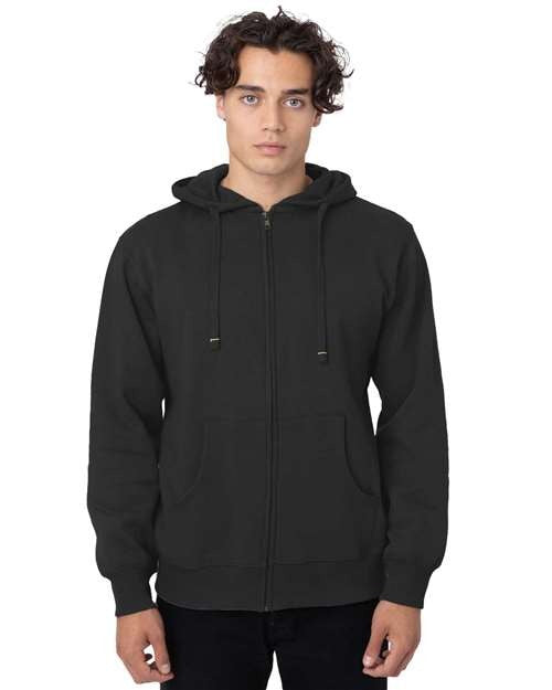 econscious Men's Heritage Full-Zip Hooded Sweatshirt-1