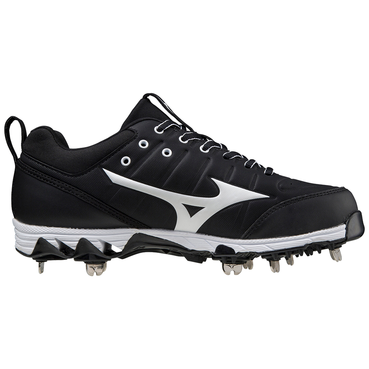Mizuno Women's 9-Spike Swift 7 Low Metal Softball Cleats-3