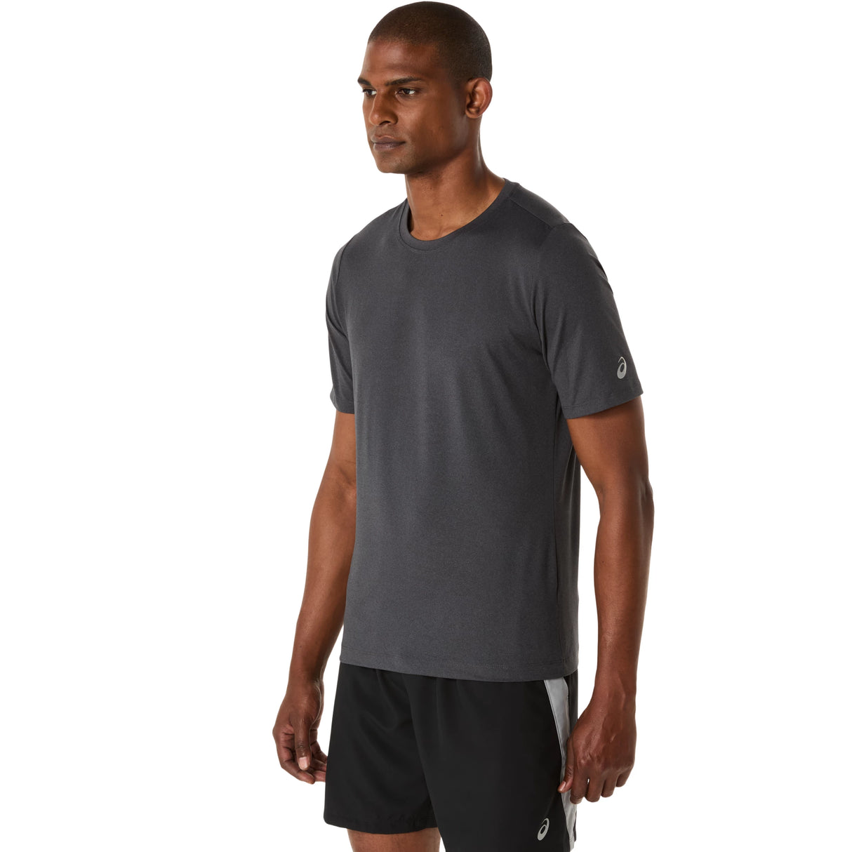 Asics Men's Short Sleeve Hthr Tech Top-3