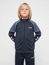 hummel Youth Regular Poly Block Zip Jacket-6