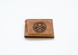Rico Industries NBA  Denver Nuggets  Laser Engraved Billfold Wallet-2