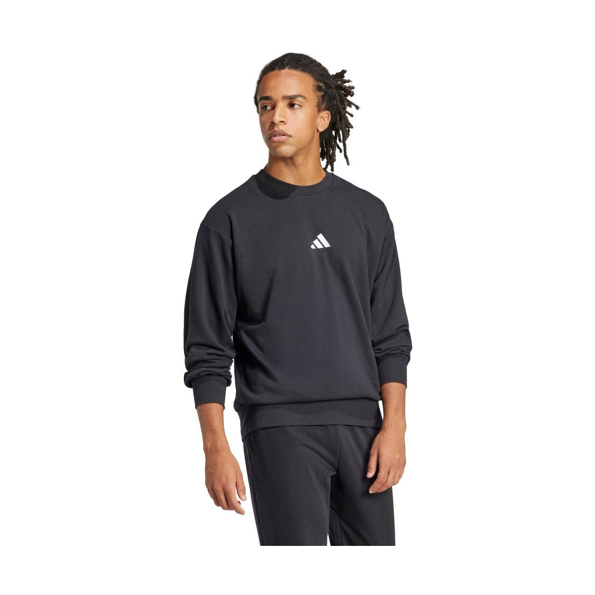 adidas Men's Essentials Feelcozy French Terry Sweatshirt-3