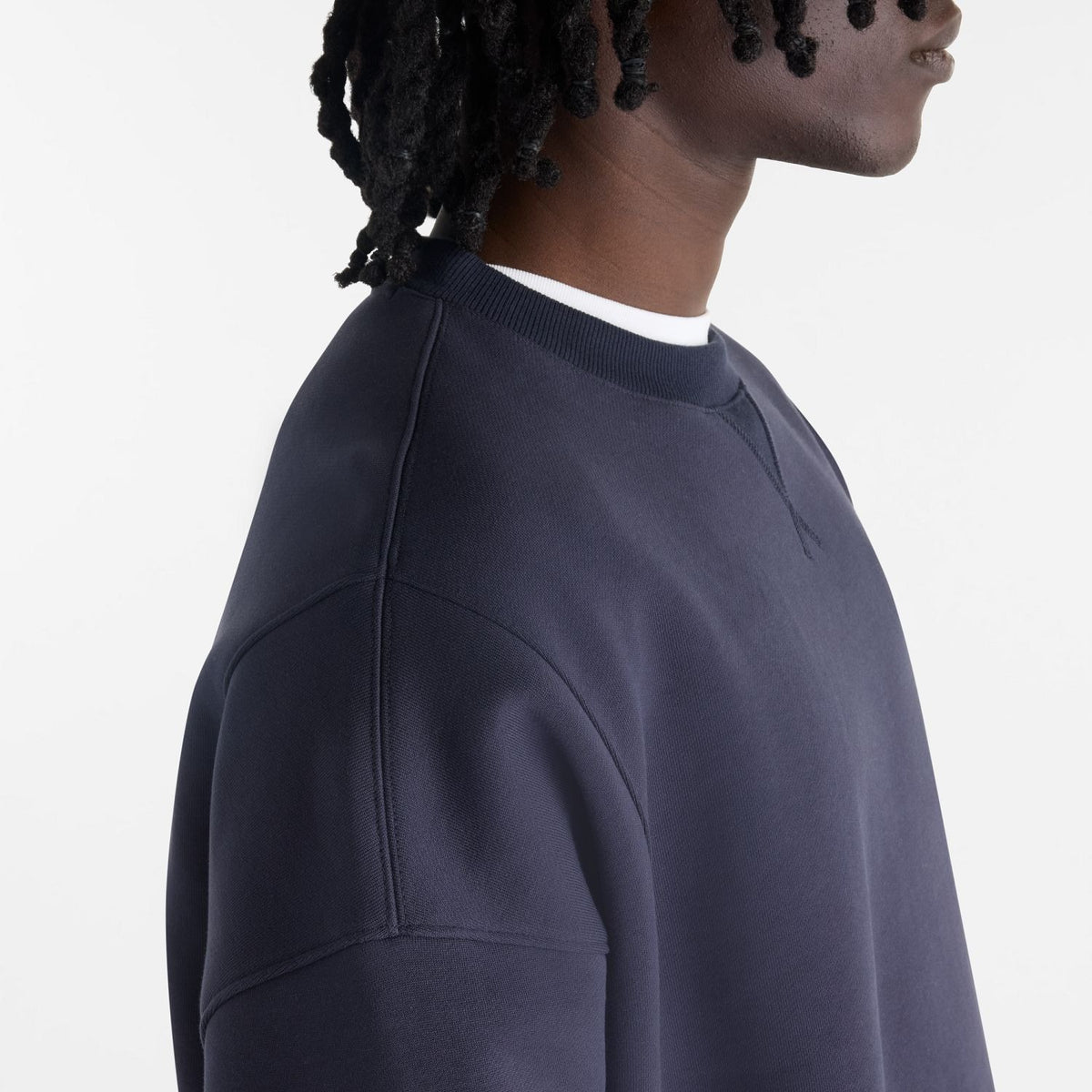 New Balance Men's Athletics Crafted Fleece Crew-5