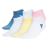 adidas Women's Superlite 3.0 6-Pack No Show Sock Unisex Accessories Socks