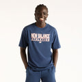 New Balance Men's Collegiate Stacked T-Shirt-1