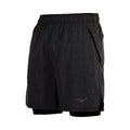 Mizuno Men's Alpha ECO 7" 2-N-1 Running Shorts-1