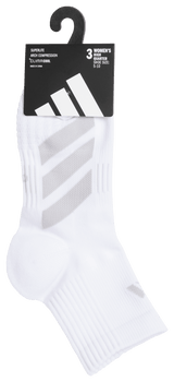 adidas Women's EVO 3-Pack High Quarter Sock-7