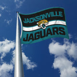 Rico Industries NFL  Jacksonville Jaguars Bold 3' x 5' Banner Flag-2