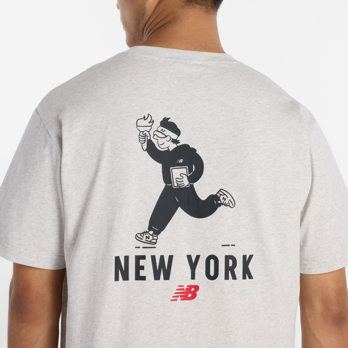 New Balance Men's New York City Character T-Shirt-4