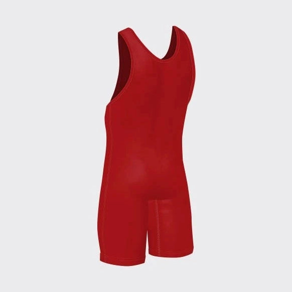 adidas Youth Solid Wrestling Singlet-2