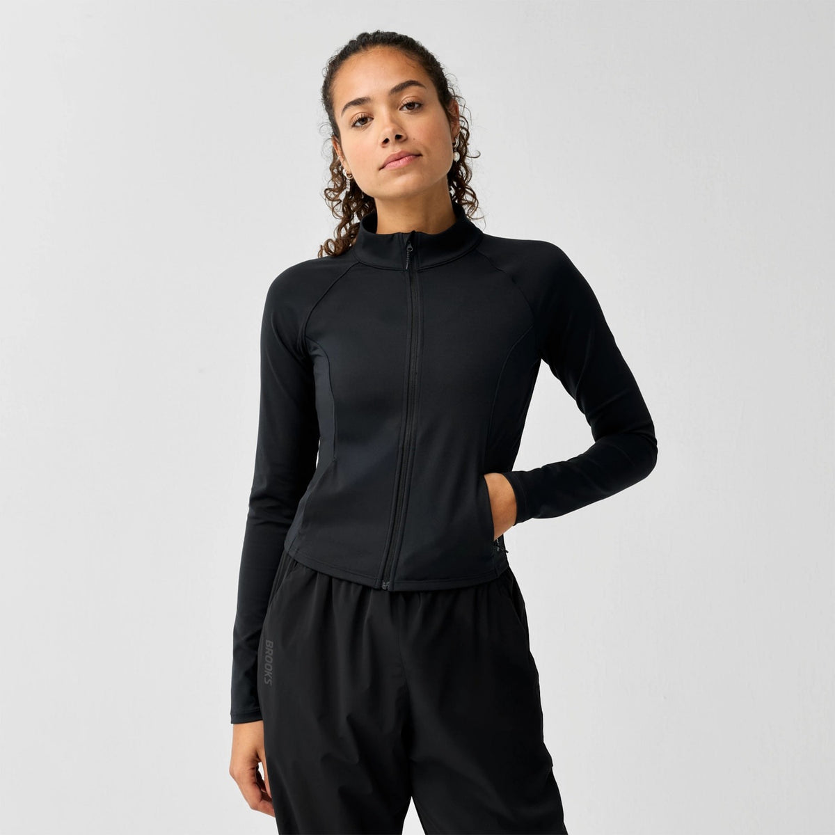 Brooks Women's Movement Fitted Crop Jacket