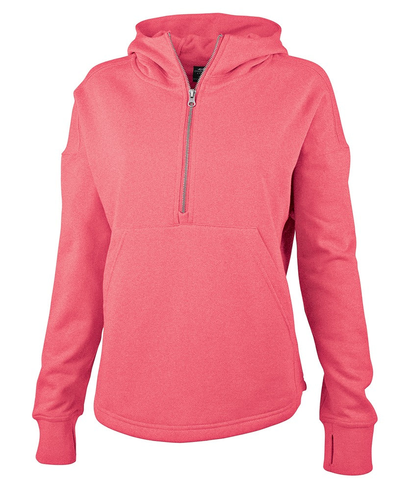 Charles River Women's Willow Scallop Hem Hoodie-5