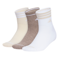 adidas Women's Cushioned 3-Stripe 4.0 3-Pack High Quarter Sock Unisex Accessories Socks