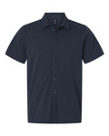 AllPro Men's Pro-Flex Sorona Button Down Short Sleeve Shirt-1