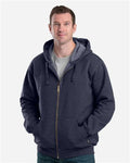 Berne Apparel Men's Heritage Full-Zip Hooded Sweatshirt-1