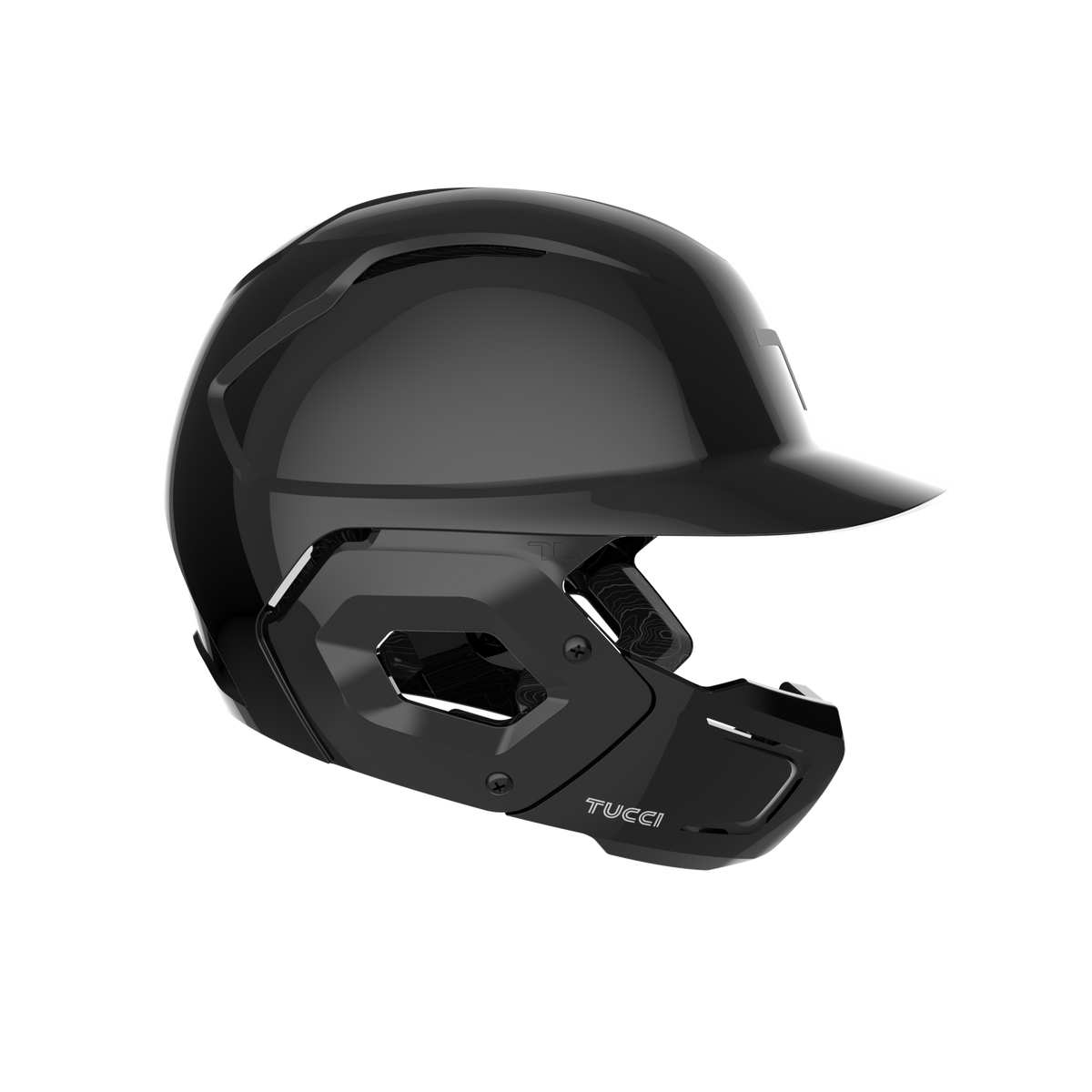 Tucci Potenza Baseball Batting Helmet With Jaw Guard-7