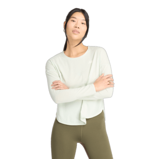 New Balance Women's Drapey Jersey Long Sleeve T-Shirt