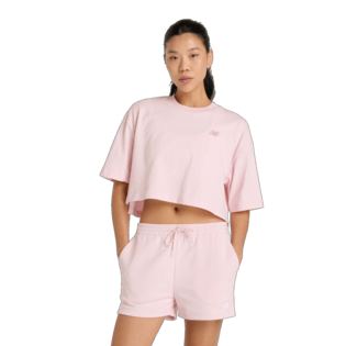 New Balance Women's Logo Oversized Jersey T-Shirt