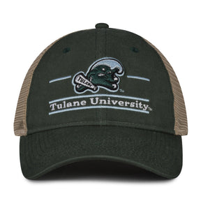 The Game Headwear Tulane Split Bar Trucker Hat