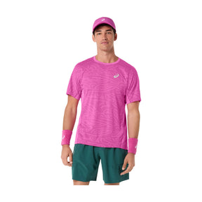 Asics Men's Match Jacquard Short Sleeve Top-1