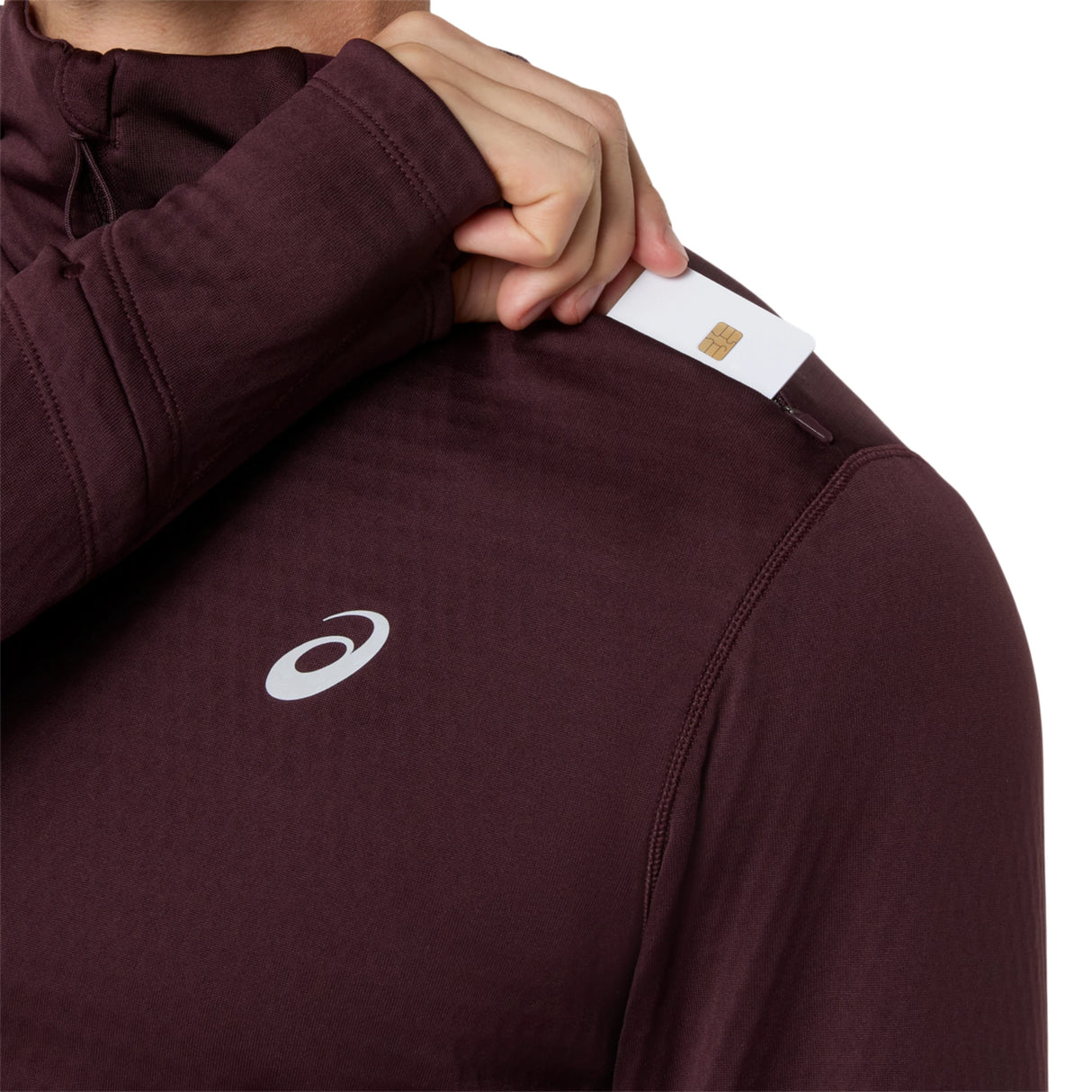 Asics Men's Road Winter Long Sleeve Hoodie-6
