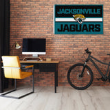 Rico Industries NFL  Jacksonville Jaguars Bold 3' x 5' Banner Flag-1