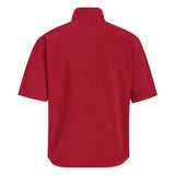 adidas Men's Short Sleeve Quarter Zip Woven Jacket-2