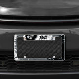 Rico Industries NBA  Brooklyn Nets Tie Dye 12" x 6" Chrome License Plate Frame-1