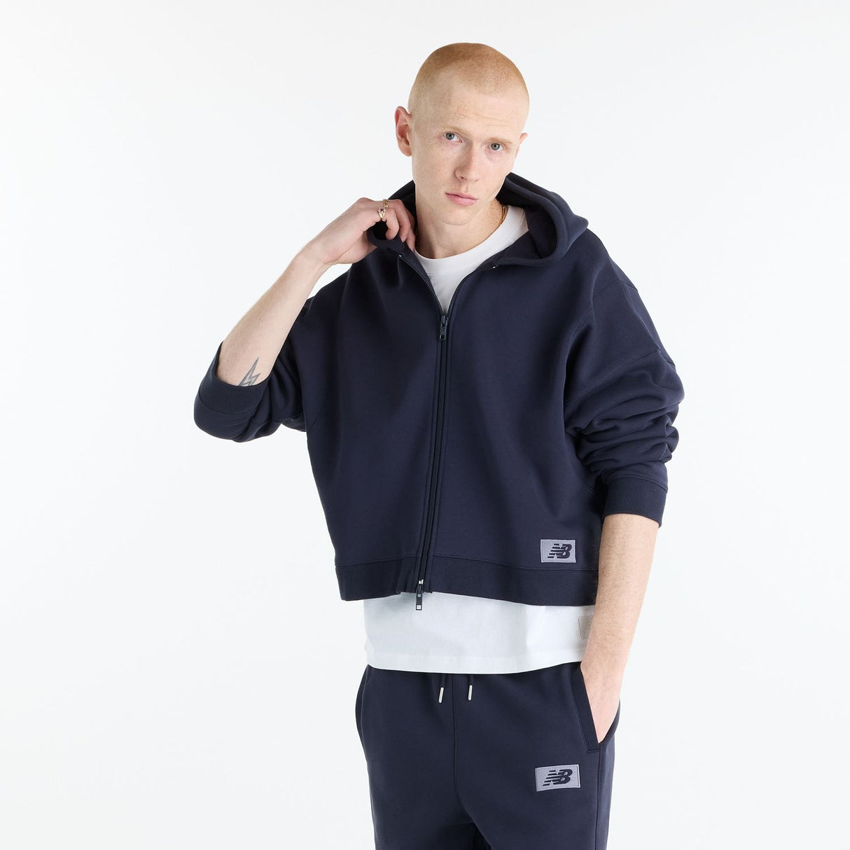 New Balance Men's Athletics Crafted Fleece Full Zip-2
