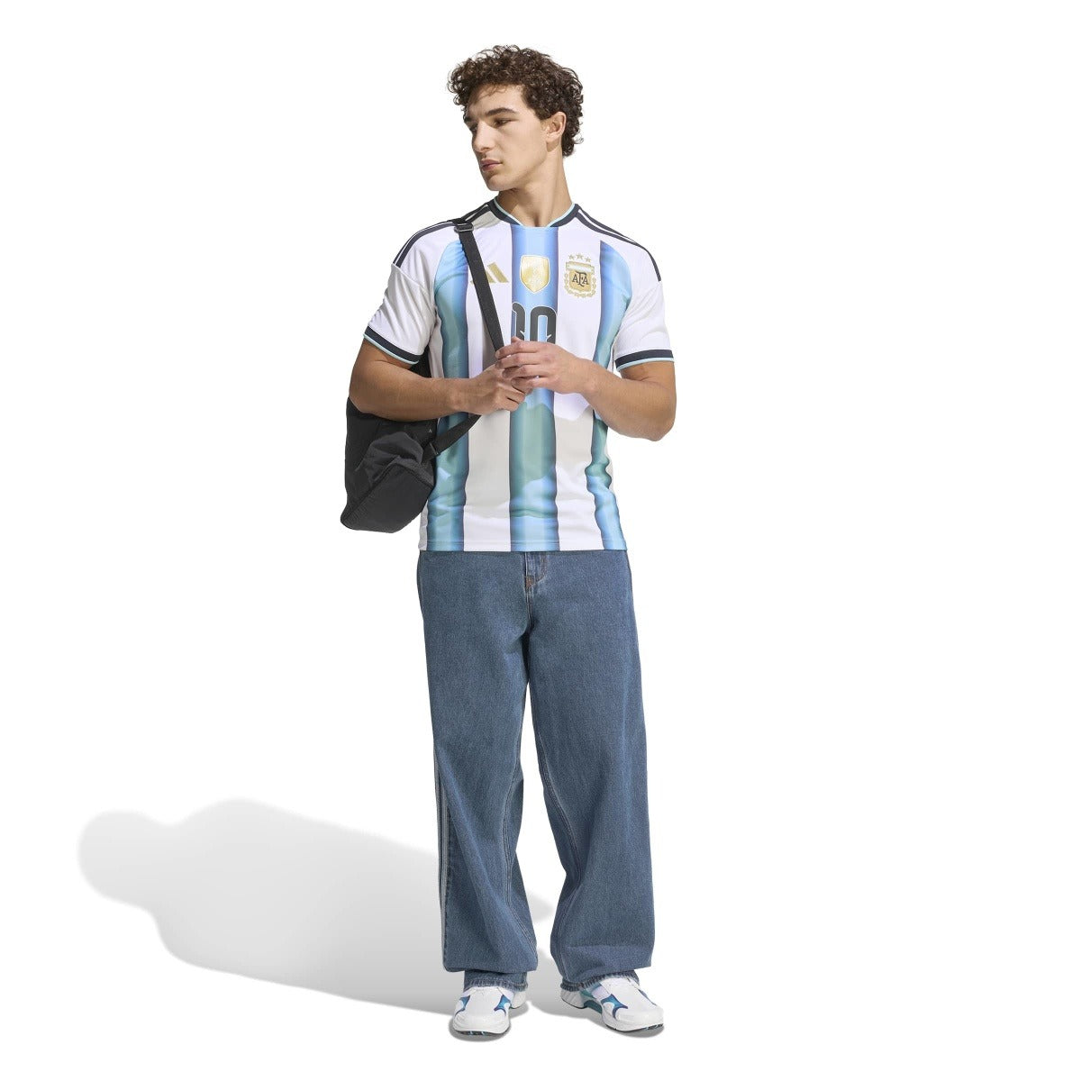 adidas Men's Argentina 26 Home Messi Jersey-3