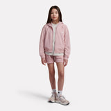 New Balance Girls' 9060 Graphic Cropped Zip Hoodie-6