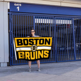 Rico Industries NHL  Boston Bruins Bold 3' x 5' Banner Flag-3