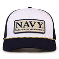 The Game Headwear Navy Rope Trucker Hat