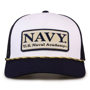 The Game Headwear Navy Rope Trucker Hat