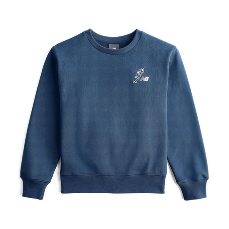 New Balance Boys' Shohei Logo French Terry Crewneck-1