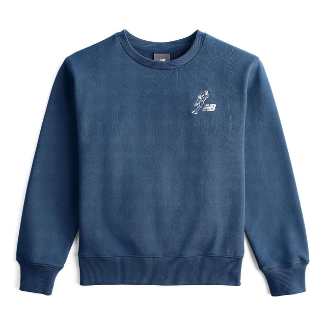 New Balance Boys' Shohei Logo French Terry Crewneck-1