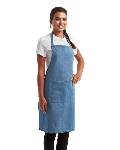 Artisan Collection by Reprime Recycled Pocket Bib Apron-2