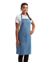 Artisan Collection by Reprime Recycled Pocket Bib Apron-2