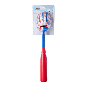 Wilson Men's Byb A200 Glove Bat Ball Combo Lht-1