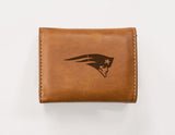 Rico Industries NFL  New England Patriots  Laser Engraved Faux Leather Trifold Wallet-1
