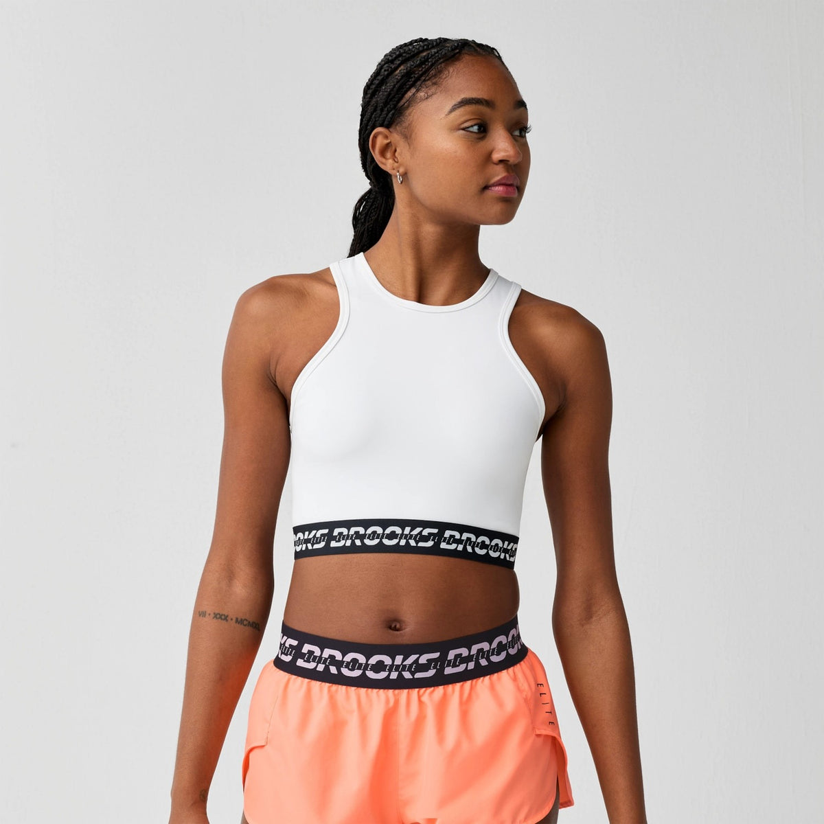 Brooks Women's PR Elite Crop Tank Top-1
