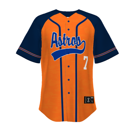 Holloway Youth Sublimated Turbo Full-Button Baseball jersey Team Baseball Jerseys