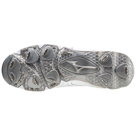 Mizuno Women's 9-Spike Swift 7 Low Metal Softball Cleats-2