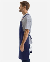 Artisan Collection by Reprime Clip & Clasp Cross-Back Bib Apron-3