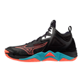 Mizuno Adult Wave Momentum 3 Mid Volleyball Shoes-1
