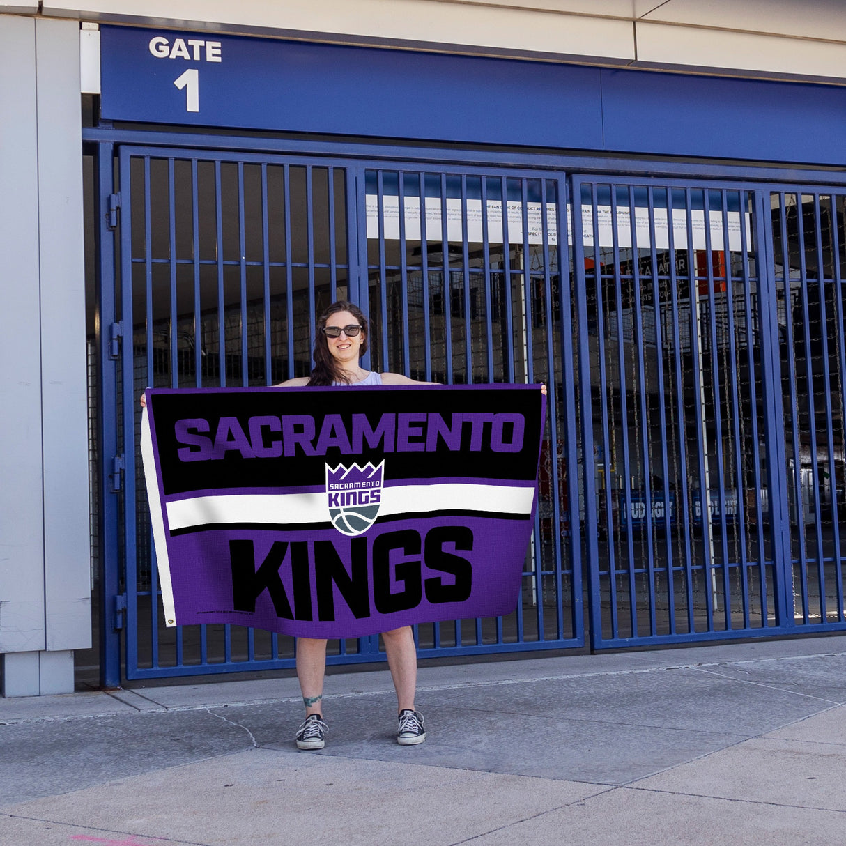 Rico Industries NBA  Sacramento Kings Bold 3' x 5' Banner Flag-3