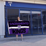 Rico Industries NBA  Sacramento Kings Bold 3' x 5' Banner Flag-3