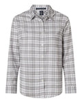 Devon & Jones Women's Concord Yarn-Dye Flannel Shirt-1